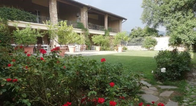 Ingresso dell’Agriturismo Dosso Badino